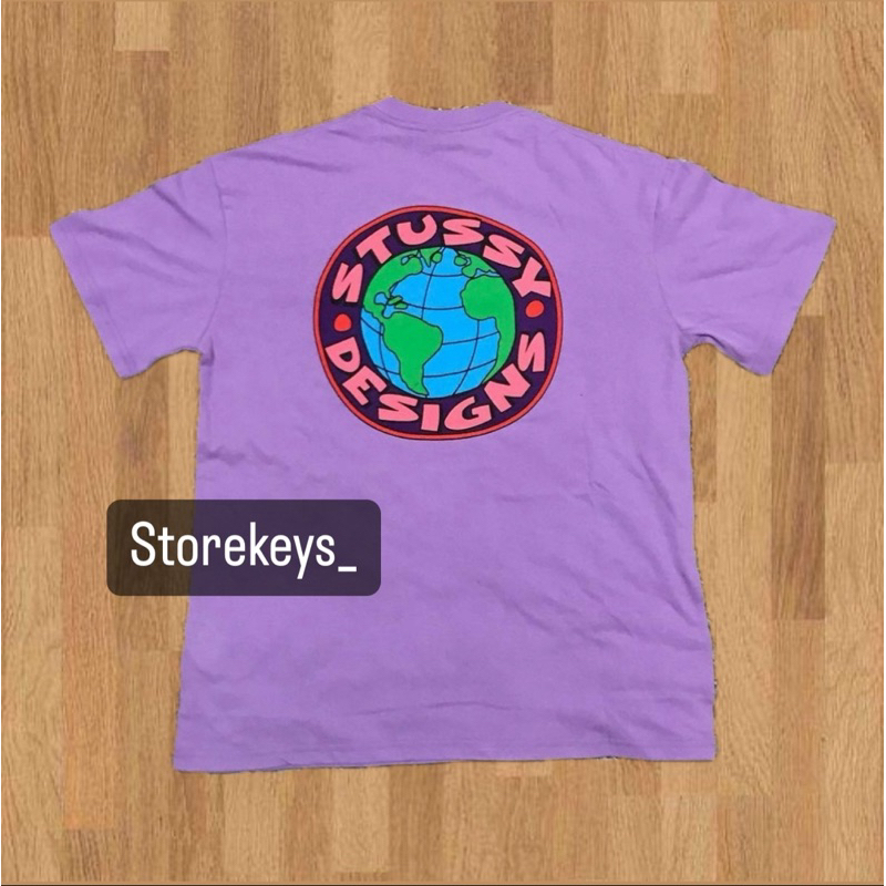 (FREE PAPPER BAG) KAOS STUSSY DESIGN KAOS STUSSY USA STUSSY FULLTAG