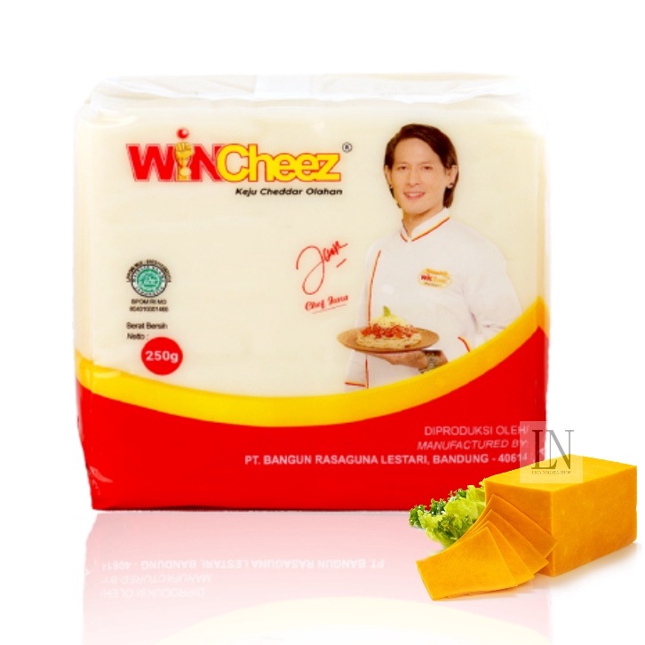 

56 Keju Wincheez Cheddar 250gr - PACK PABRIK Laris )～