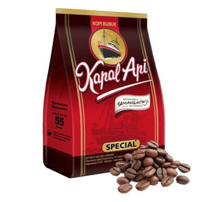 

Model Terkini Kapal Api Special Warna Merah Pouch 380 gram | Kopi Kapal Api 380g