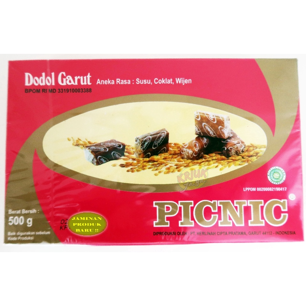 

S@l33 DODOL GARUT PICNIC ORIGINAL SPESIAL QUALITY 500 Gram [12]
