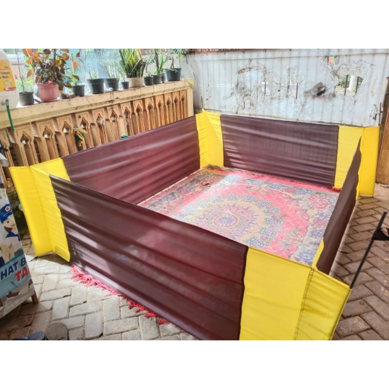 KEBER / GEBER / ARENA ADUAN AYAM TERMURAH UKURAN 2x2m