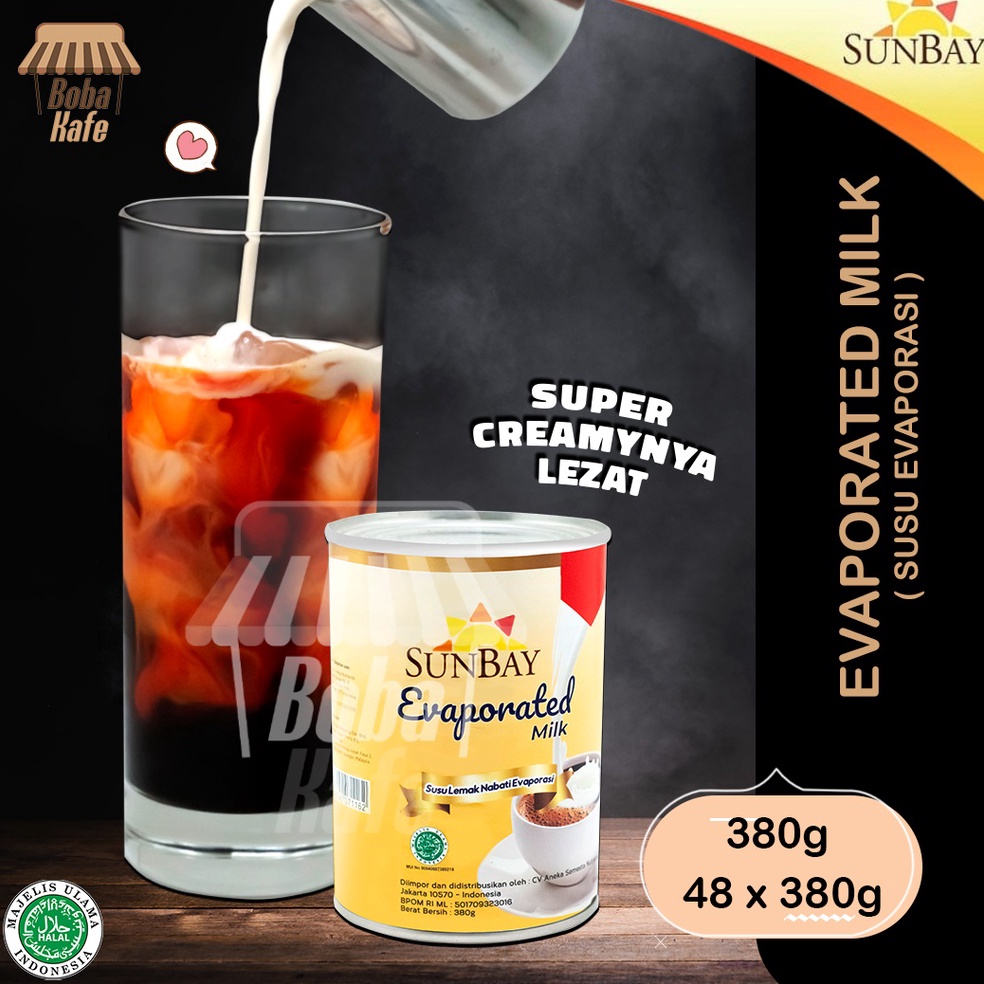 

LB98 SUNBAY SUSU EVAPORATED - 380gr Harga Murah