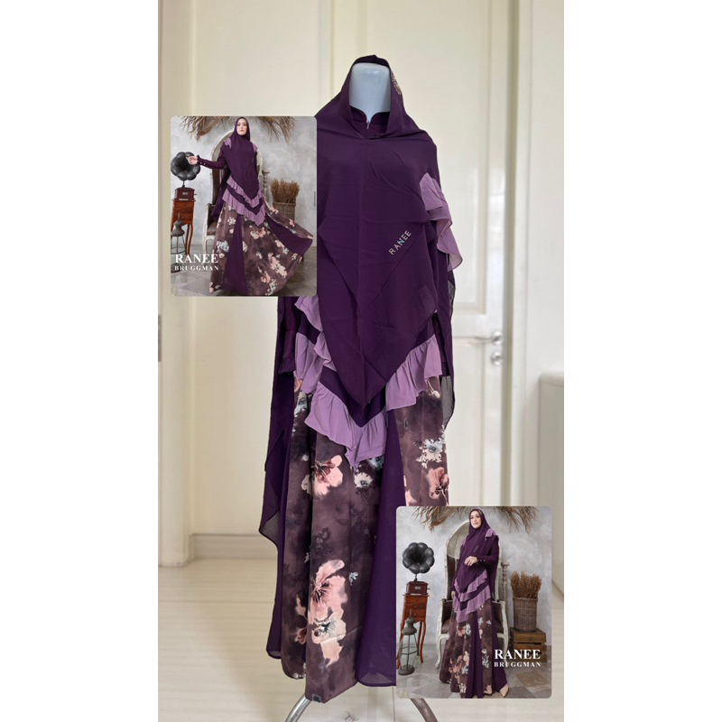 NEW Ranee by Ranee Bruggman "Adelia Syar'i" Purple