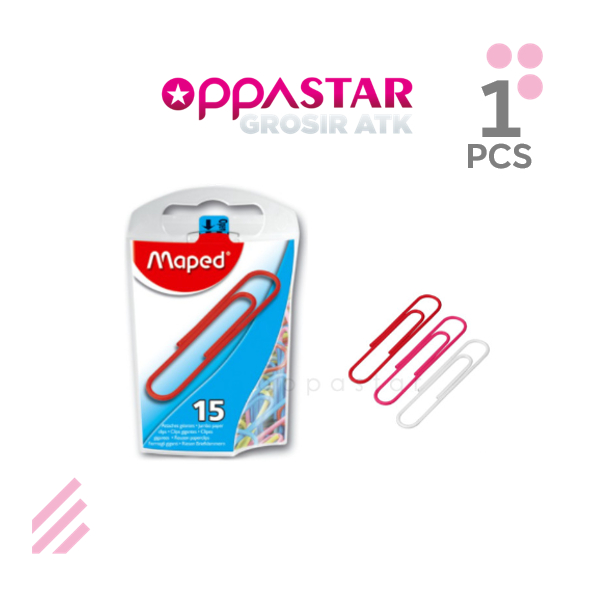 

Paper Clip 50 mm Maped x15 - Box