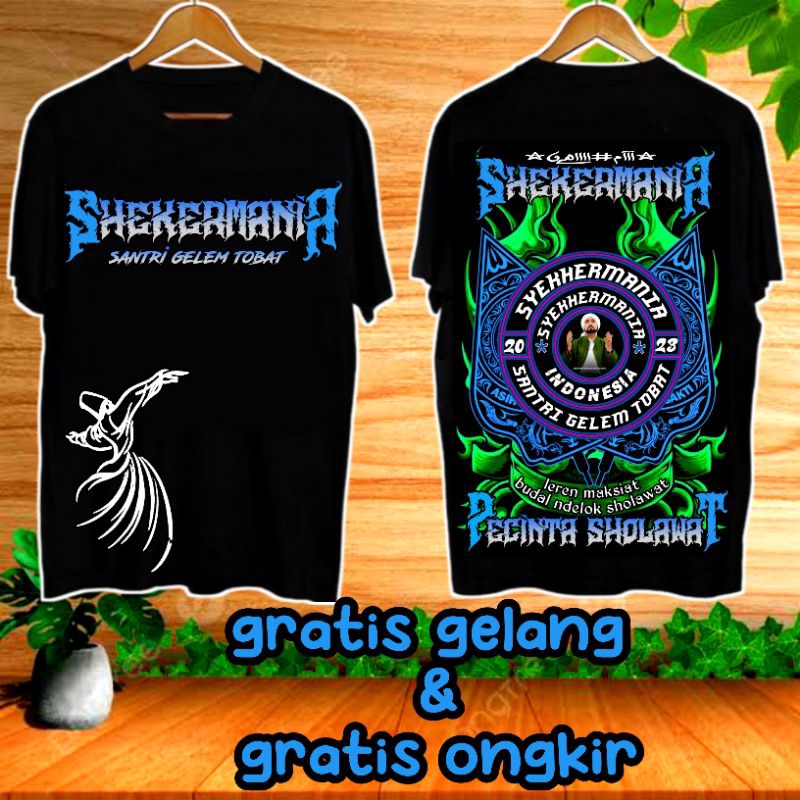 KAOS SYEKHERMANIA ANAK MUDA KEREN TERBARU