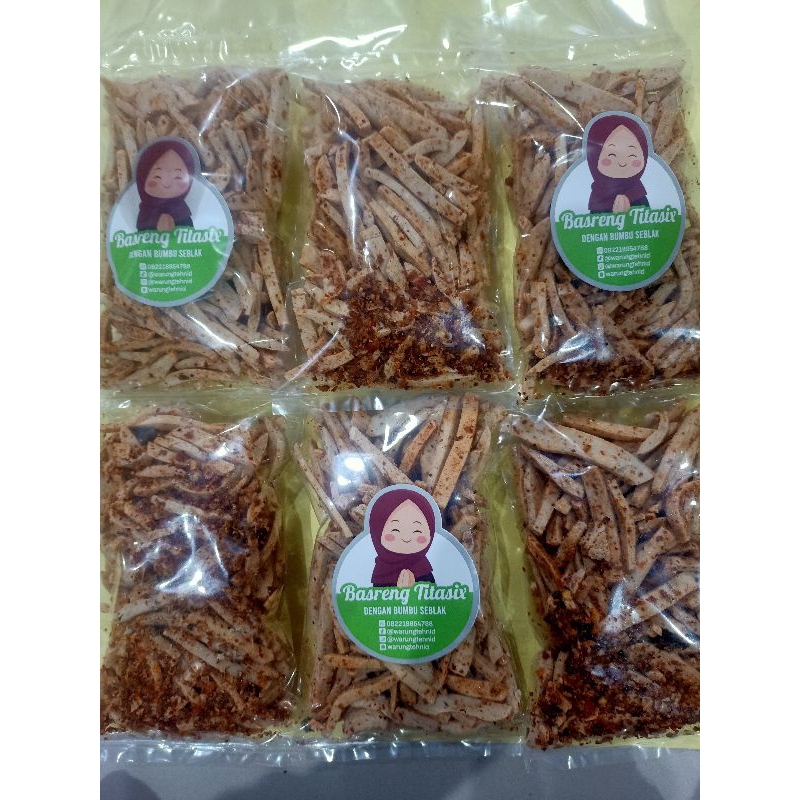 

Basreng Pedas Bumbu Seblak Titasix