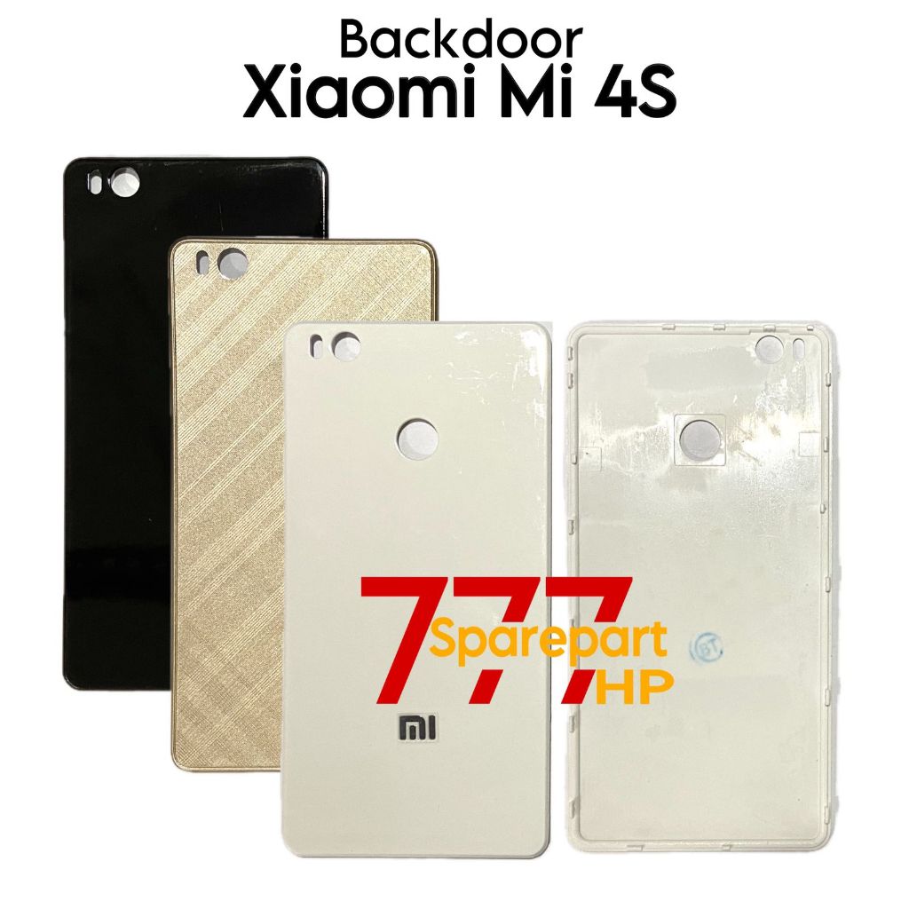 Backdoor Xiaomi Mi 4S / Mi4s - Penutup Tutup Baterai Casing Belakang Backcase Backdoor Back Cover Do