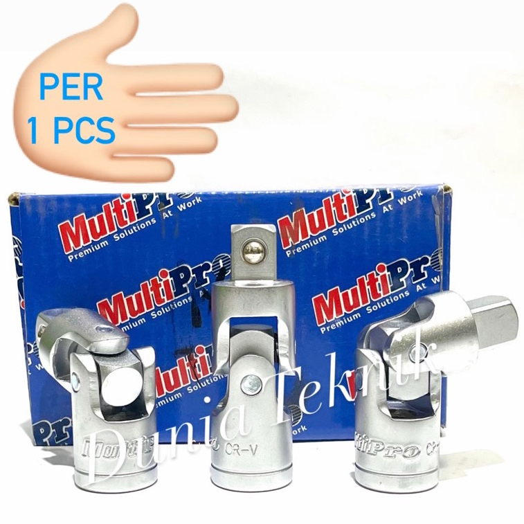 MULTIPRO Universal Joint 1/2” Sambungan Kunci Sok Flexible TW Series Flexible Kunci Sok Set