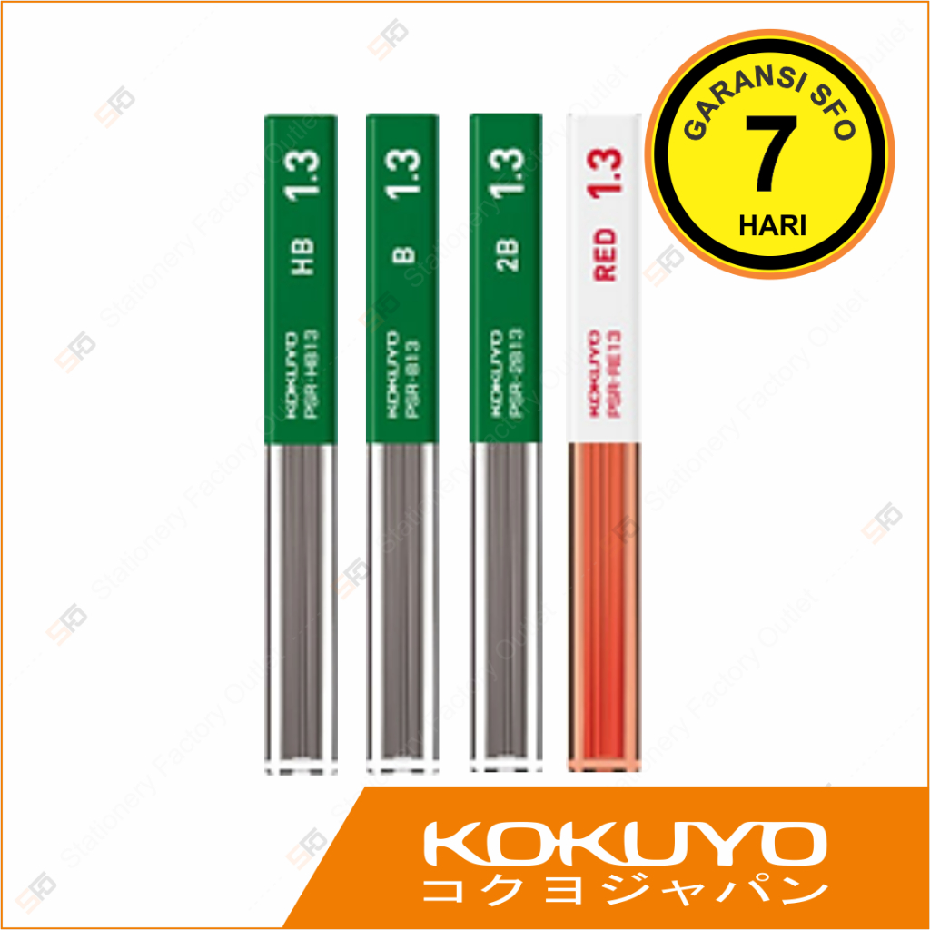

Isi Pensil Mekanik Kokuyo 1.3 mm - Refill Enpitsu Sharp Mechanical Pen - SFO Semarang Official