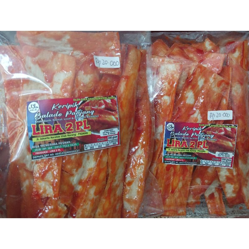 

Keripik Balado Panjang