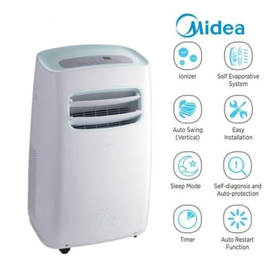 MIDEA AC Portabel 1.5 PK MPF-12CRN1