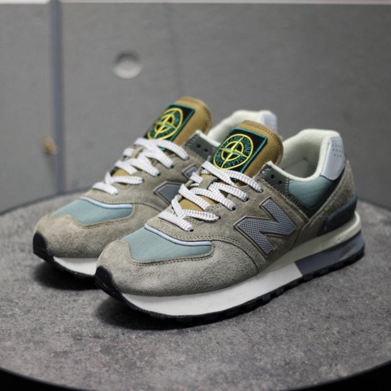 New balance 574 legacy stone island