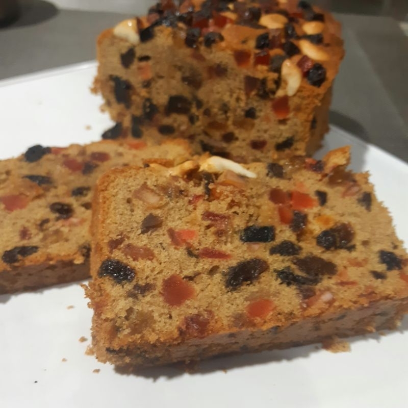 

ENGLISH FRUIT CAKE / CHRISTMAS CAKE / KUE NATAL