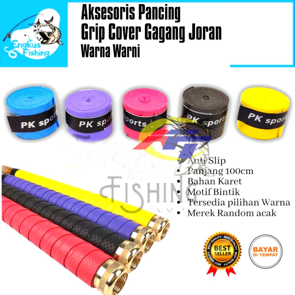 Grip karet Gagang Joran  Pelindung joran