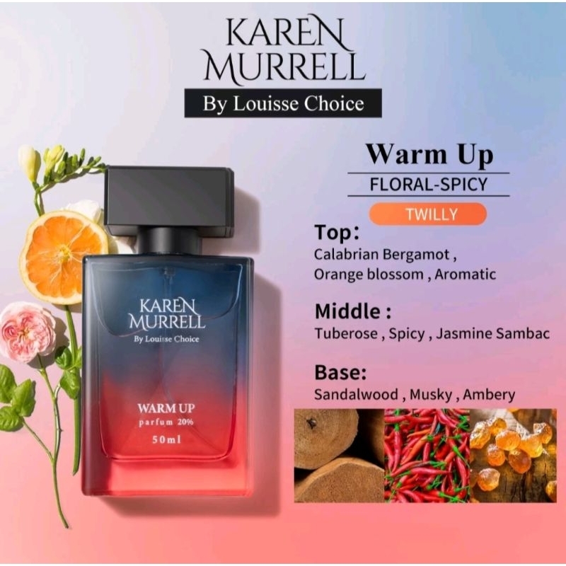 LOUISSE CHOICE KAREN MURRELL  - WARM UP Parfum 20%  50ml