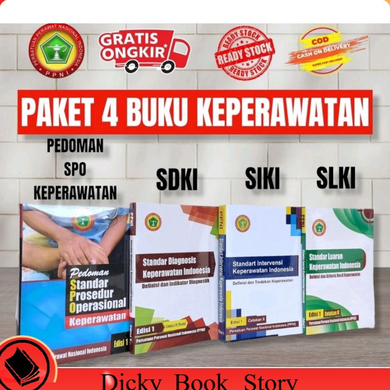 HZ6062 SPOK + SDKI + SIKI + SLKI 4 buku original Best Produk