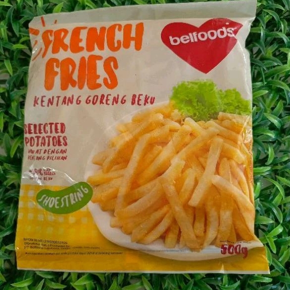 

Belfoods French Fries (Kentang Goreng Beku) - berat 500 gr