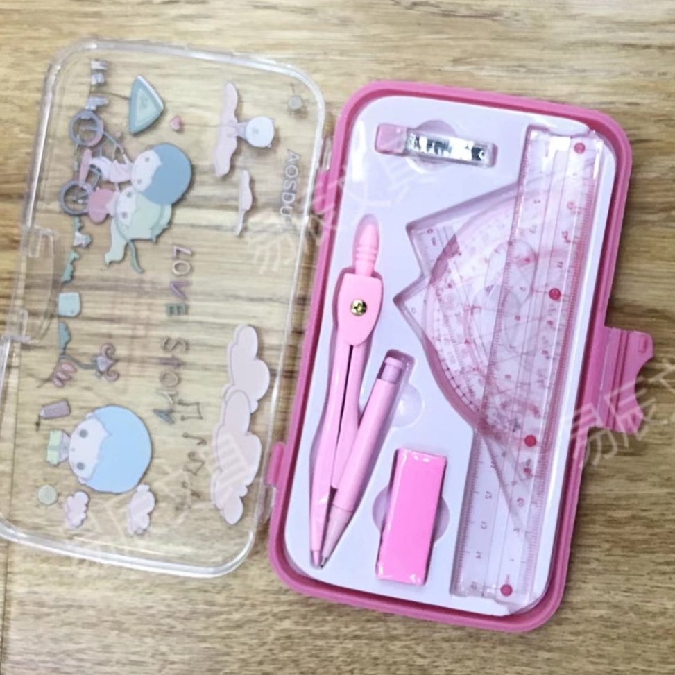 

YKAY0 Set Kompas/Set Matematika//Set Penggaris/Set Kompas Sekolah 33