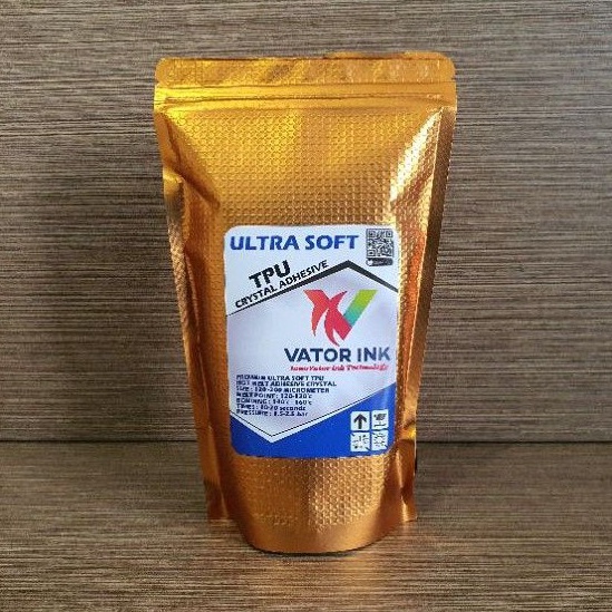 

Hemat VATOR TPU ULTRASOFT 250gr CRYSTAL DTF ADHESIVE LEM SABLON PLASTISOL