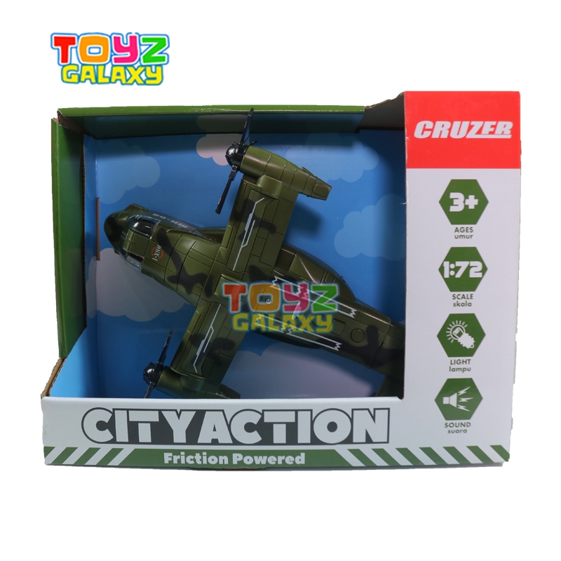 Cruzer City Action Army Aircraft