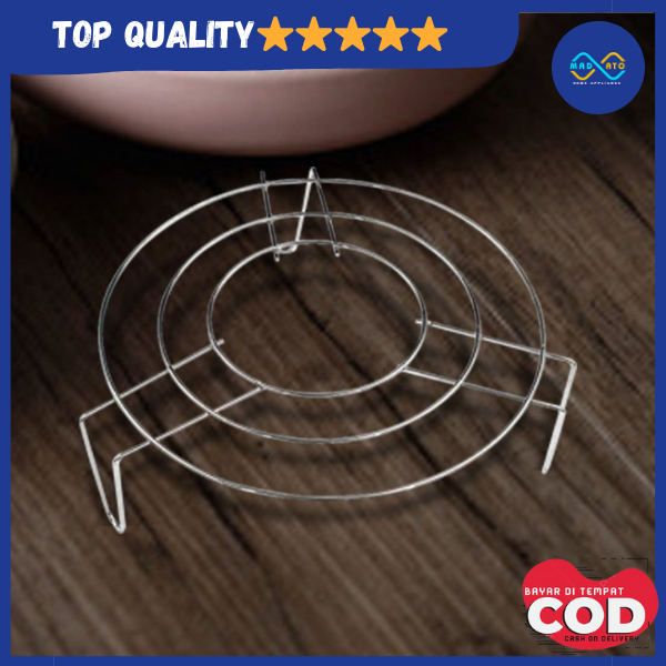 Tatakan Panci Kukusan Stainless Wajan Kukus Makanan Tatakan Panci & Dandang Kukusan Stainless Wajan