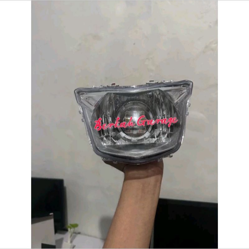 Reflektor Lampu Depan MX King Projie Daymaker Kualitas Terbaik