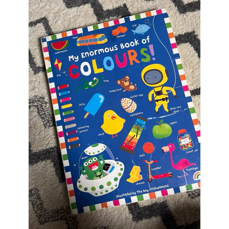 My Enormous Book Of COLOURS by really decent book