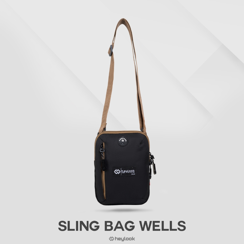 TAS SELEMPANG PRIA WELLS SLING BAG PRIA TAS SLEMPANG MINI COWOK
