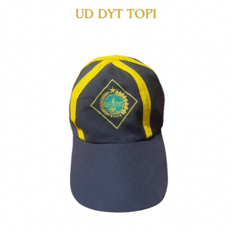 Topi Siaga Pramuka Laki-laki Bordir