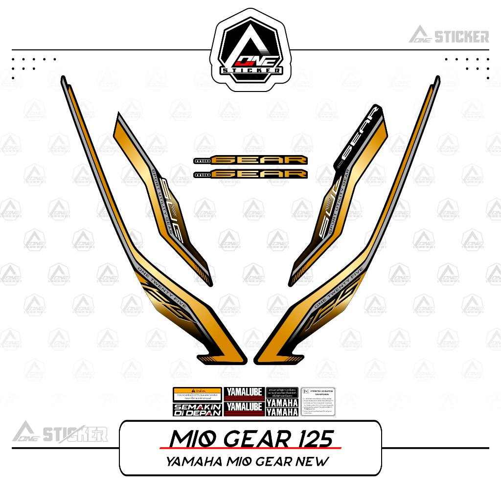 STRIPING MIO GEAR MOTIF M1 / YAMAHA MIO GEAR 125 / VARIASI / 2020 / STIKER / STICKER / VARIASI STIKE