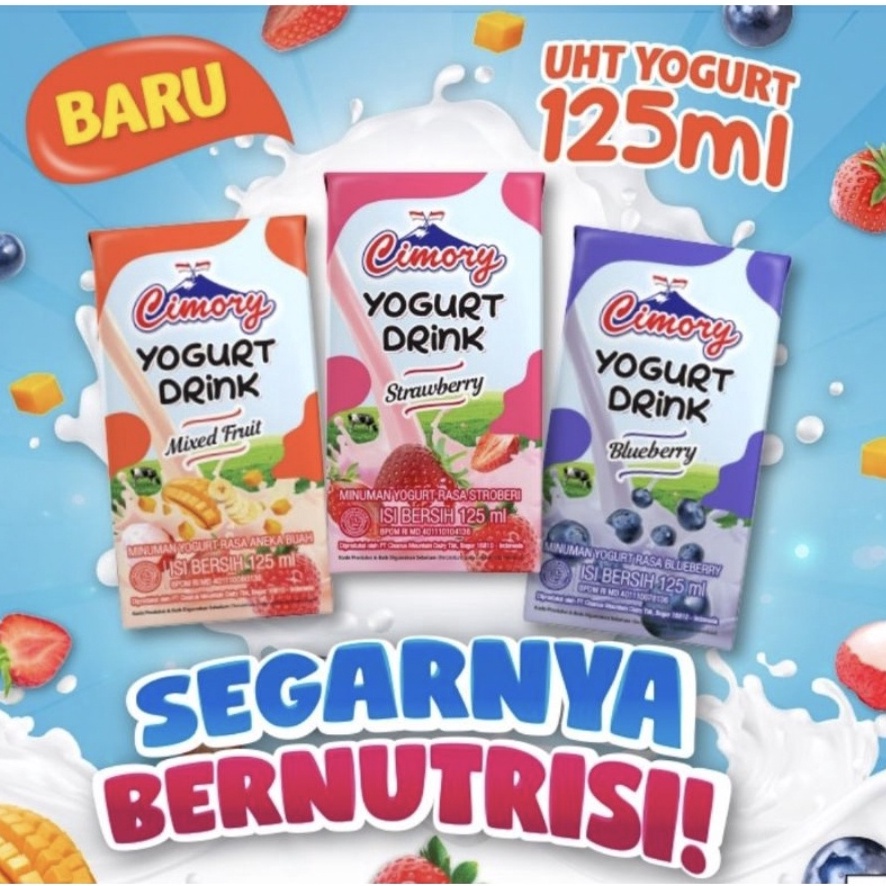 

COD [GROSIR!!] Cimory Yoghurt MINI 125ml 1 DUS isi 40 PCS - grosir yogurt nikmat enak murah 61