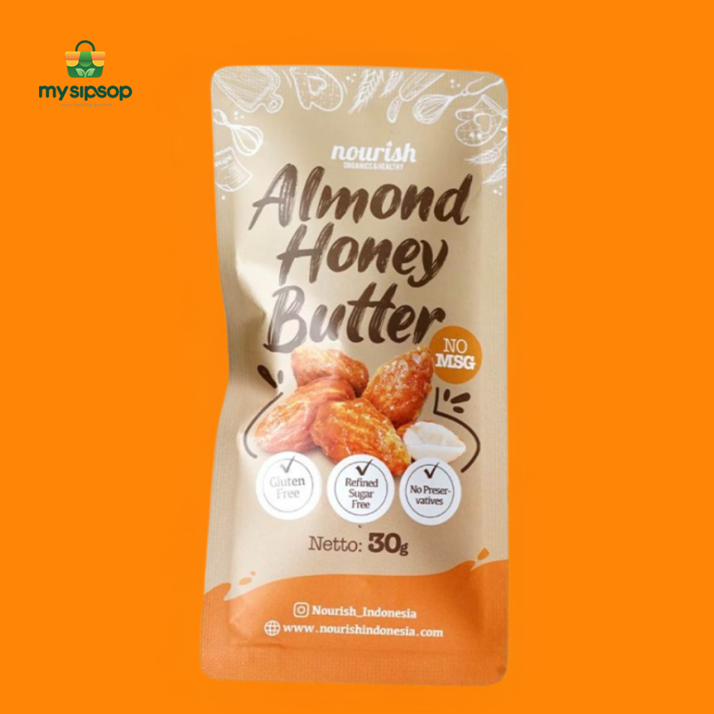 

Almond Honey Butter - Kacang Almond Panggang Rasa Madu Butter 30gr