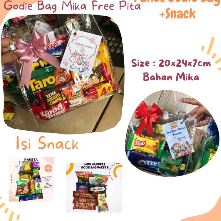 

KODE VB578 Hampers Ulang Tahun Anak Godie Bag Ultah Anak Murah Lengkap