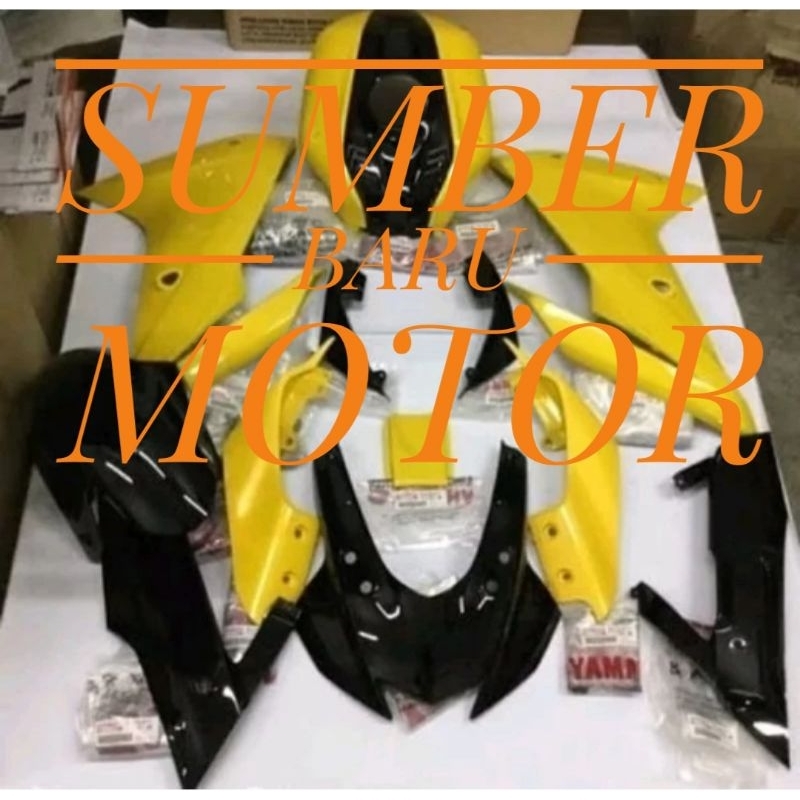 COVER FULL SET BODY HALUS YAMAHA R15 V3 VVA ORIGINAL