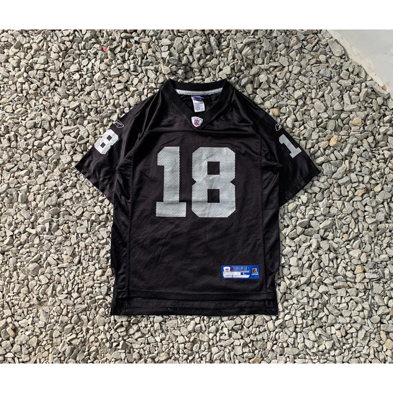 Jersey nfl vtg reebok oakland raiders 18 moss