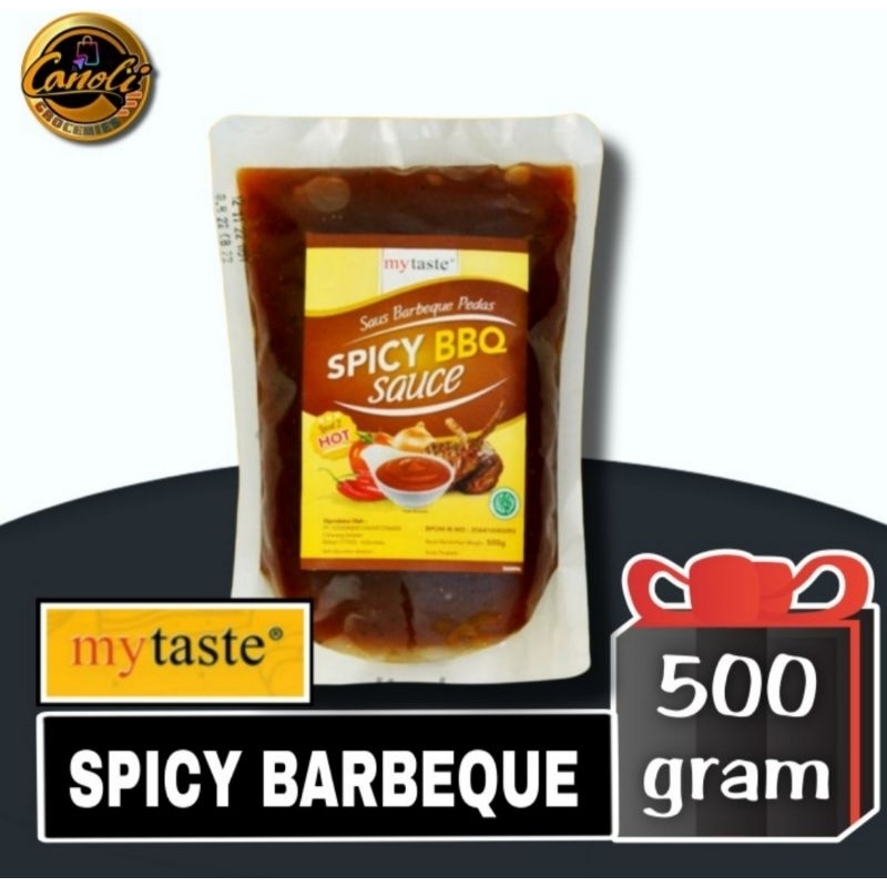 

MY TASTE BBQ Spicy sauce level 3 500 gr MYTASTE barbeque 500gr