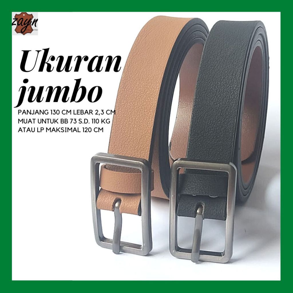 Ikat Pinggang Jumbo Wanita Untuk Celana Jeans Gesper Cewek Belt Fashion