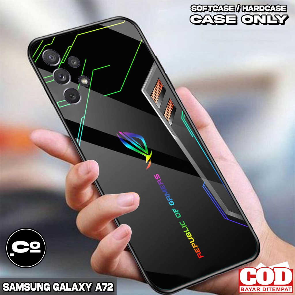 Case SAMSUNG GALAXY A72 - Casing SAMSUNG GALAXY A72 [ ROG ] Silikon SAMSUNG GALAXY A72 - Kesing Hp - Casing Hp  - Case Hp - Case Terbaru - Case Terlaris - Softcase - Softcase Glass Kaca