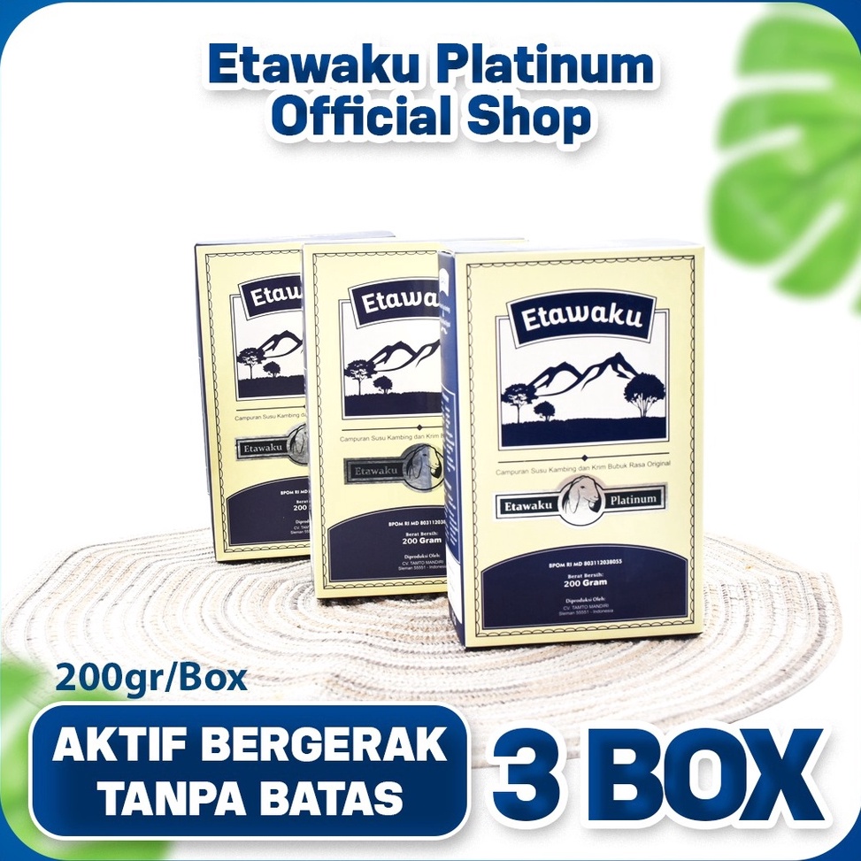 

Terbatas Etawaku Susu Paket 3 Box - Susu Kambing Murni & Krimer Bubuk 7293