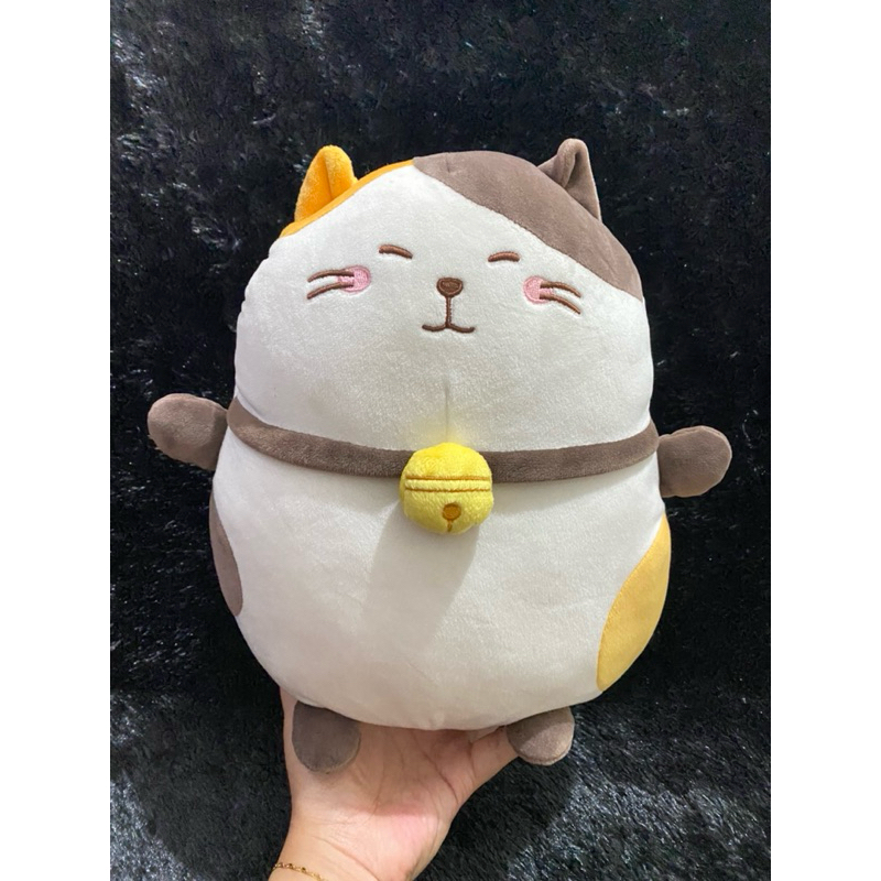 Boneka Karakter Kucing Lonceng Lucu size 30cm Original / Boneka Miniso Kucing / Boneka Karakter Kuci