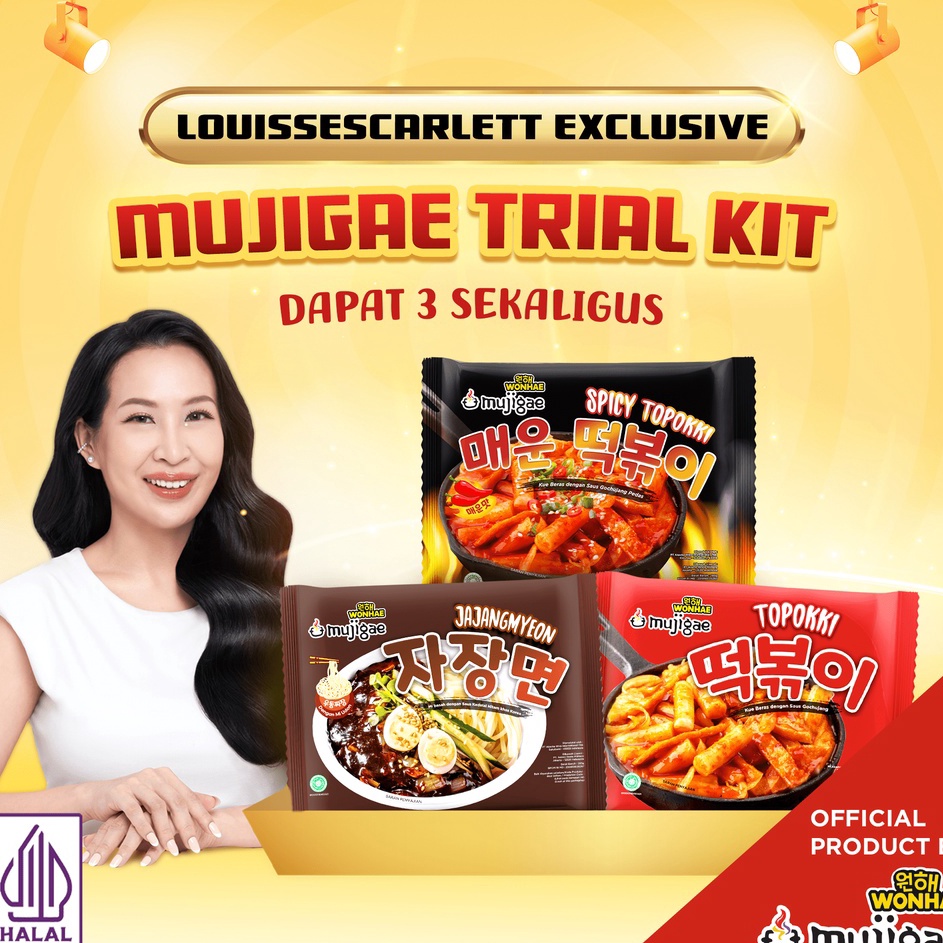 

MODEL UXF011 [Louisse Scarlett Exclusive] Mujigae Trial Kit