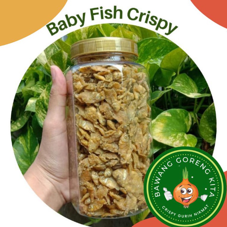

98 Baby Fish Crispy | Baby Fish Ikan Nila Crispy toples uk 200gr 4545
