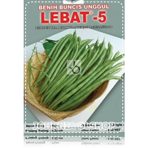 Johrnia 15 Benih Biji Buncis LEBAT 5