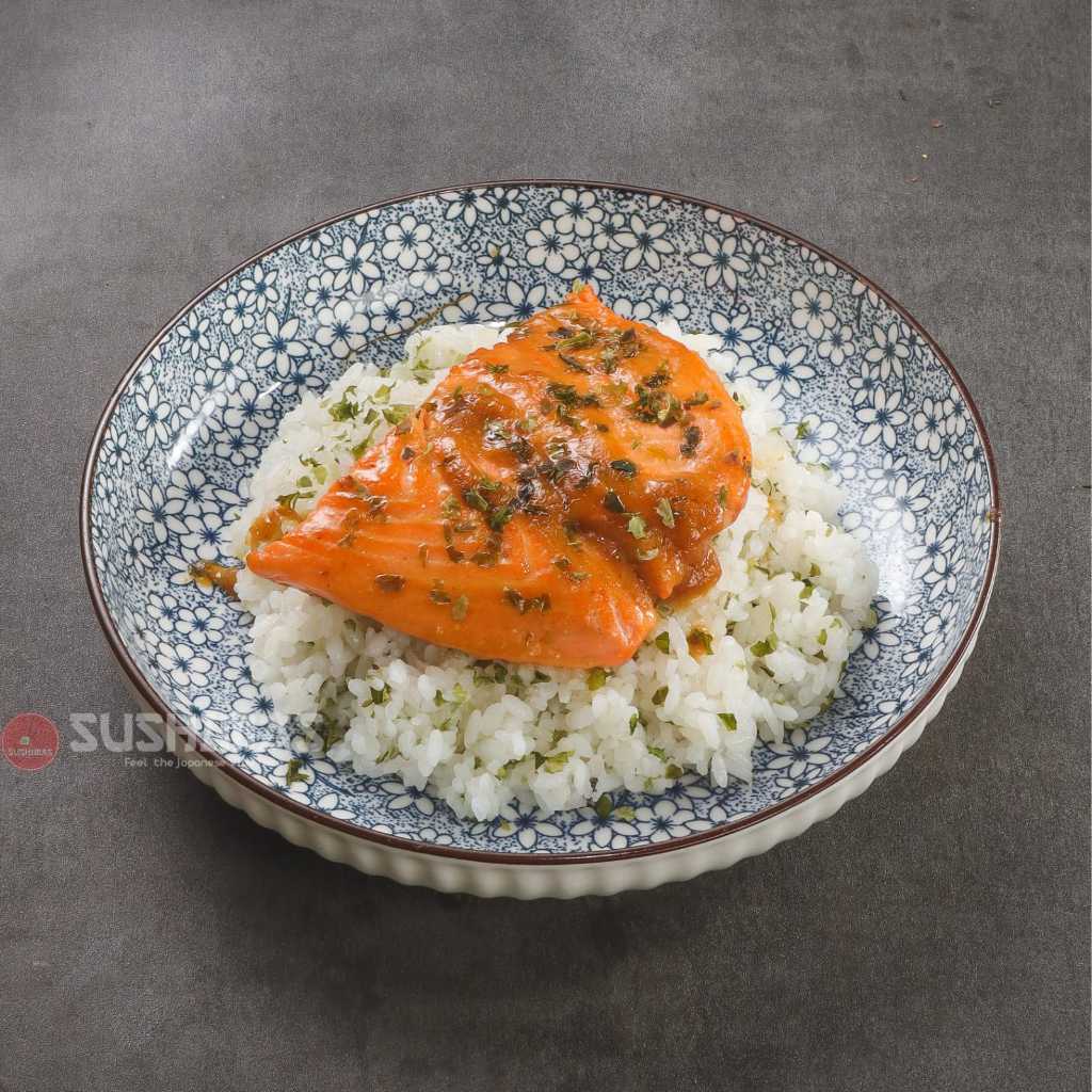 

Salmon Miso Don