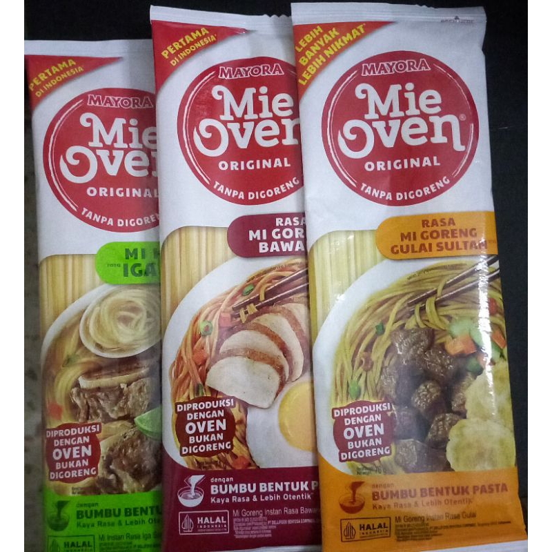 

PROMO Mie OVEN aneka rasa 1 paket 10 bh hanya 20.000