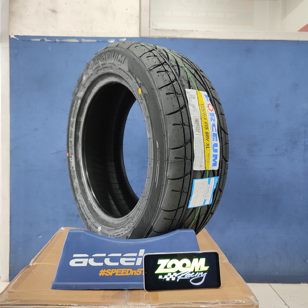 FORCEUM HEXA-R 185/60 R15 Ban Mobil Model Tubles Rotasi Radial Ring 15
