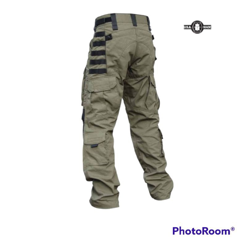 CELANA KITANICA TACTICAL HIJAU COMBINASI HITAM ORIGINAL