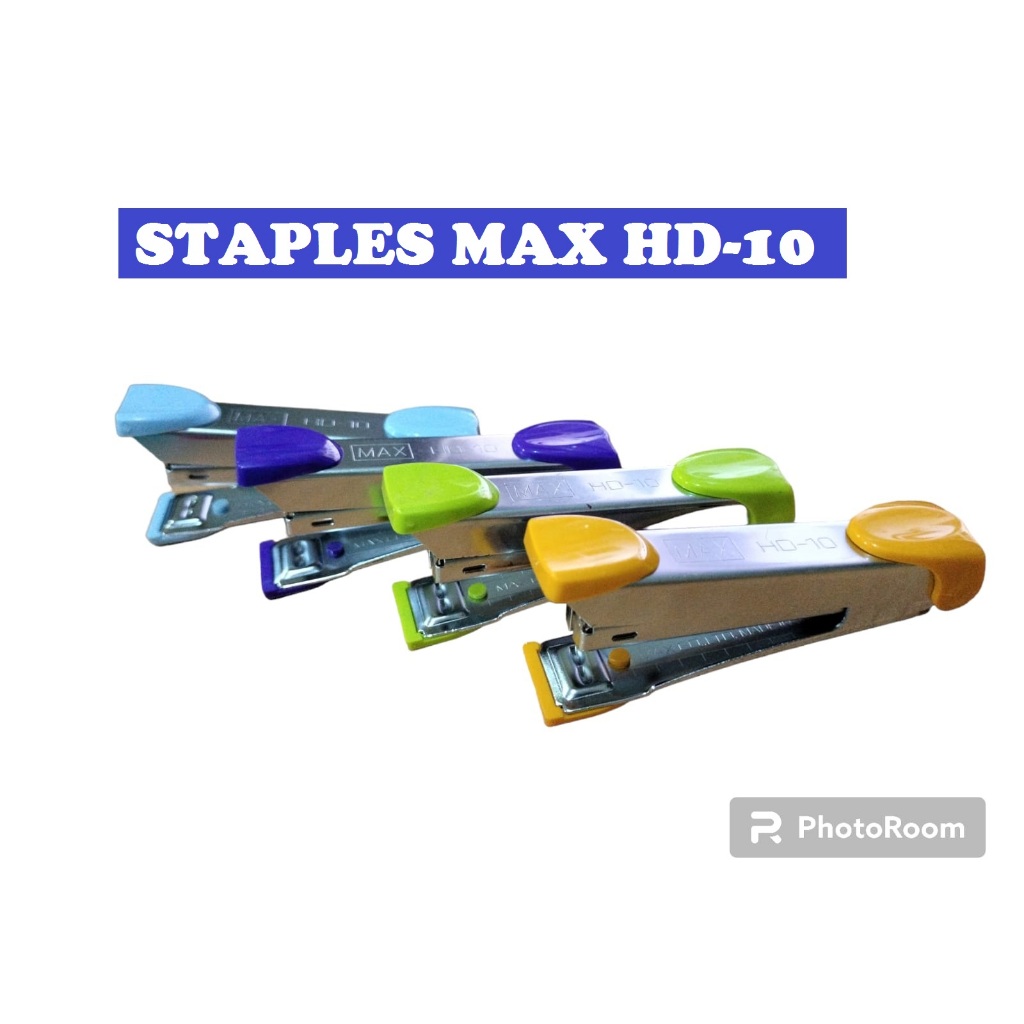 

STAPLES MAX HD 10 / STAPLER / JEPRETAN / ALAT TULIS KANTOR