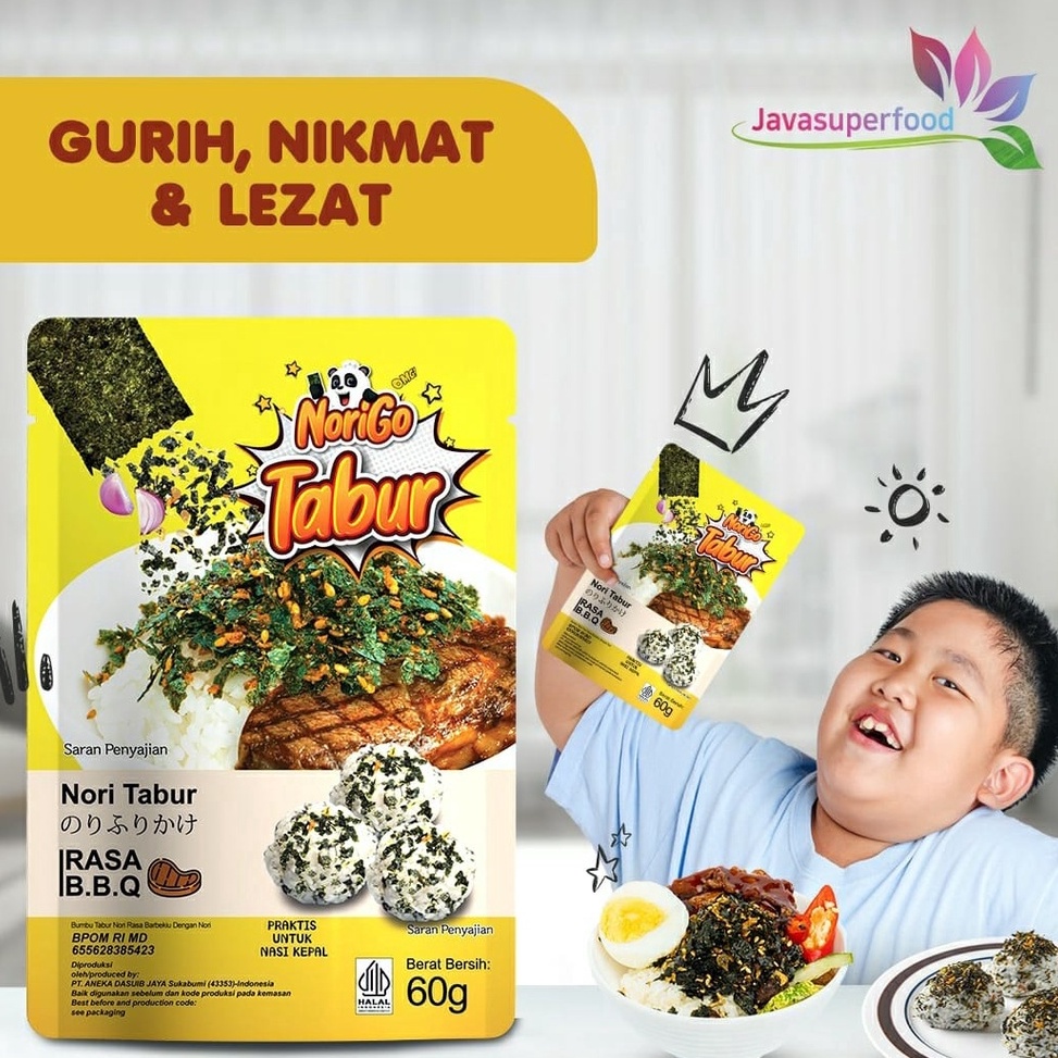 

[✳A15@] Nori Tabur Rumput Laut Panggang - BBQ 60g New Product
