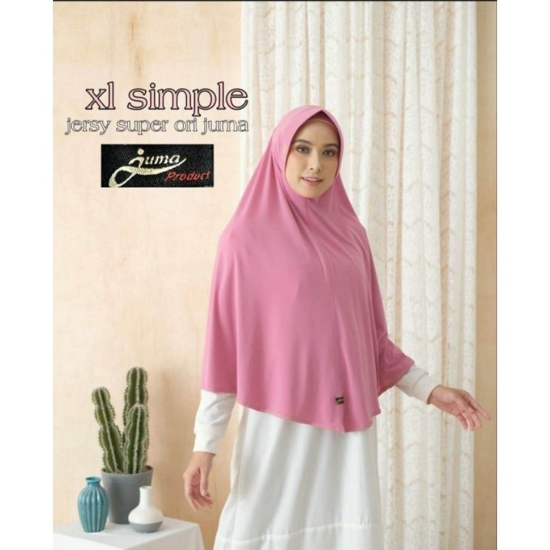 Juma Hijab Polos Jumbo Size XL